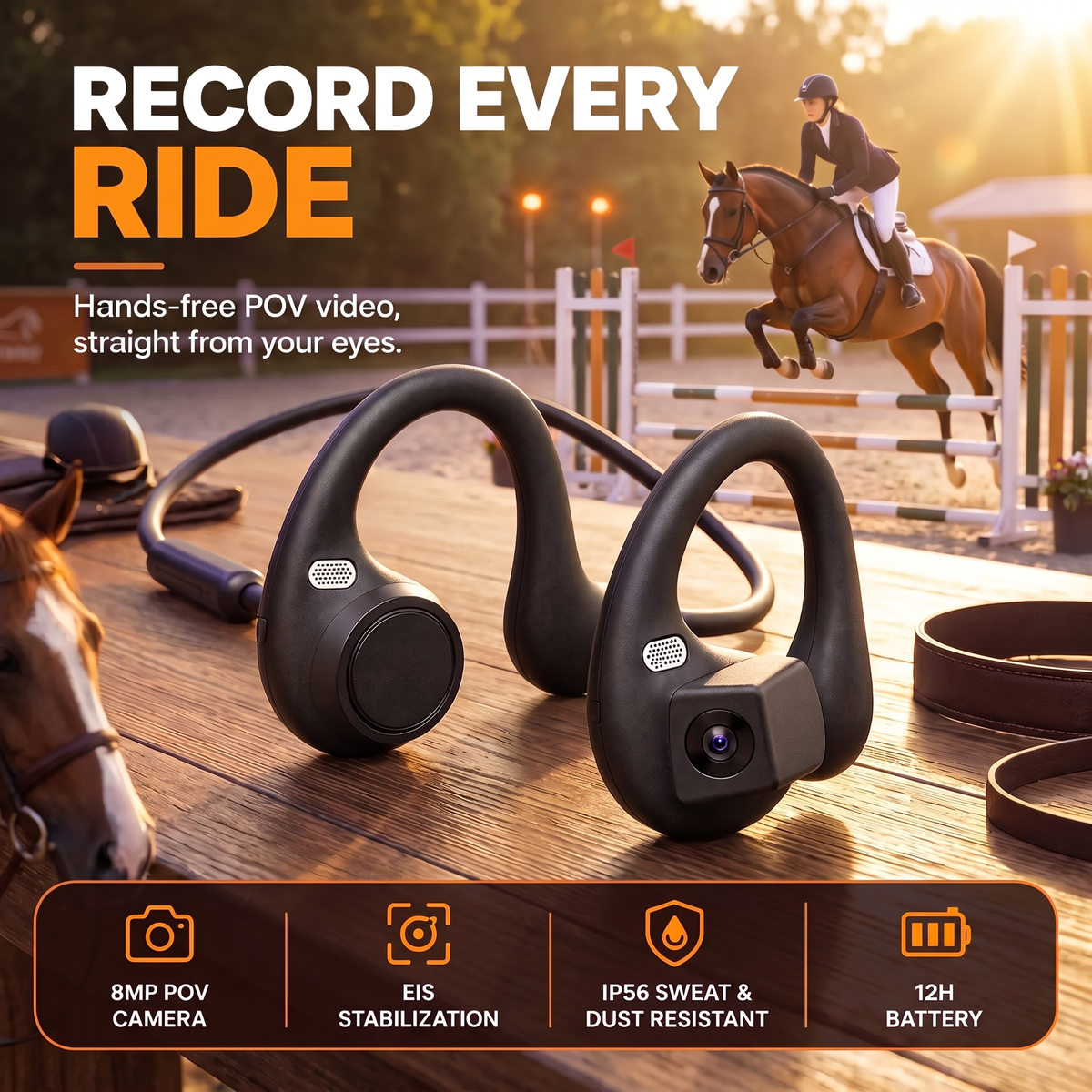 RidersView™ POV Camera