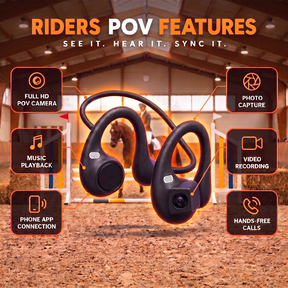 RidersView™ POV Camera